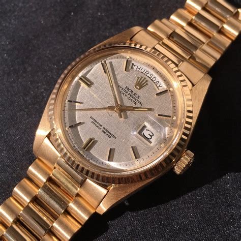 Rolex Yellow Gold Watches Vintage 